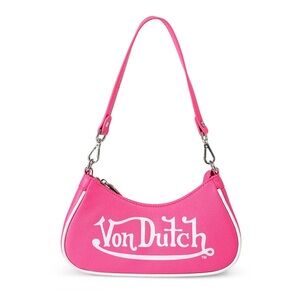 Von Dutch | “Hot Pink” Shoulder Bag & Removable Iconic Wrench Charm